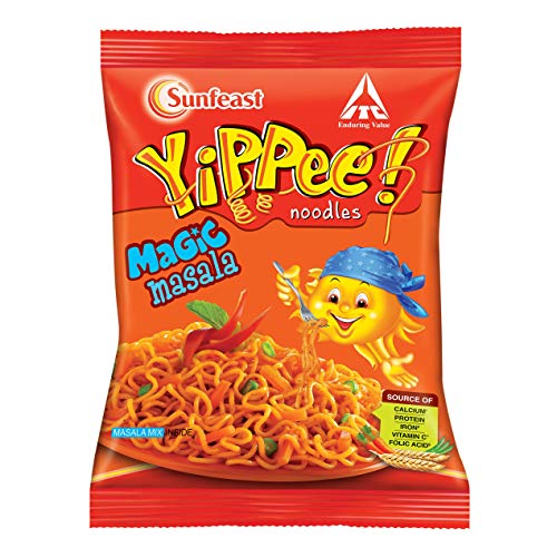 Yippee 2 in 1 Magic Masala Noodles, 140g