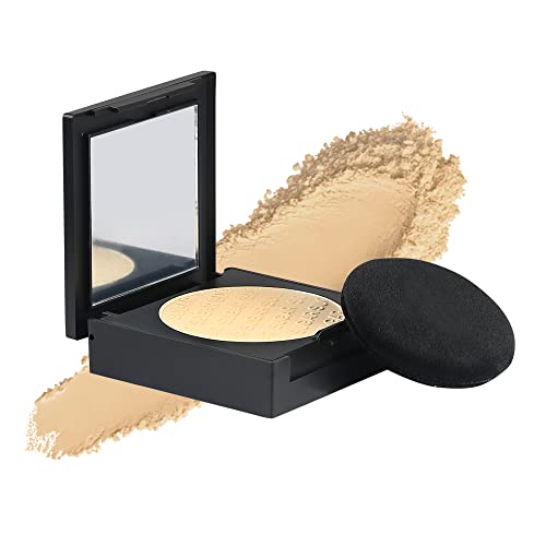 SUGAR Cosmetics - Powder Play - Banana Compact - For Colour Correction or to Mask Shine - Oil-Controlling, Smooth Application, Long Lasting