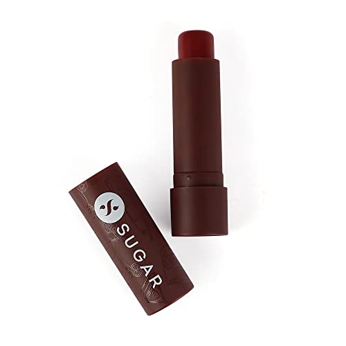 SUGAR Cosmetics – Tipsy Lips – Moisturizing Balm – 04 L.I.I.T – 4.5 gms – Lip Moisturizer for Dry and Chapped Lips, Enriched with Shea Butter and Jojoba Oil