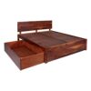 Evok Imperial King Size Bed with Storage (Honey) - Image 4