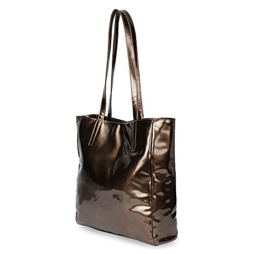 Mufubu presents stylish Chic-Tote Handbag for Women – Golden Brown