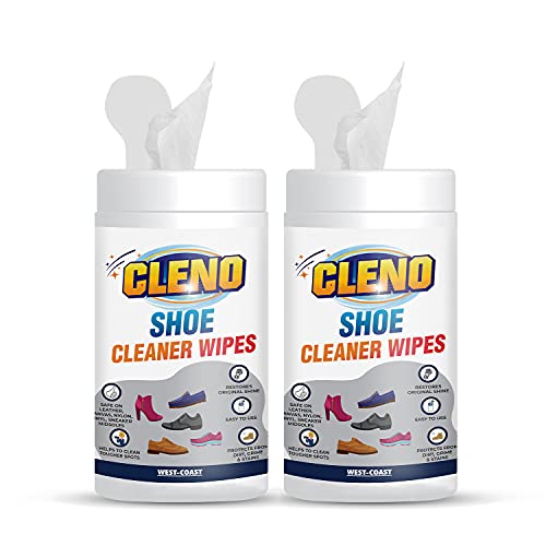 Cleno Shoe Cleaner Wet Wipe...
