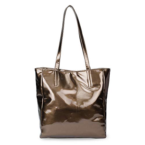 Mufubu presents stylish Chic-Tote Handbag for Women – Golden Brown