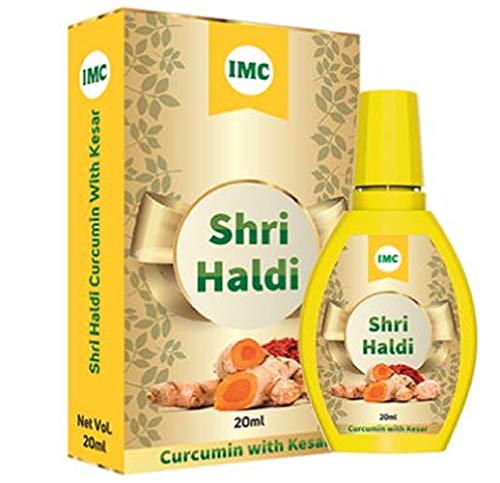 IMC Shri Haldi Curcumin With Kesar Pack Of 3, Herbal