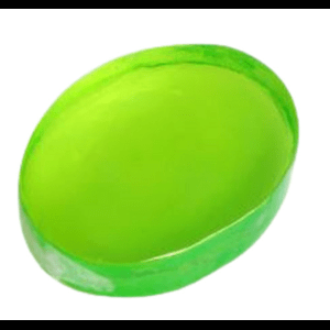 Handmade Transparent Soap Green Aloevera 3 pcs of 100gm each
